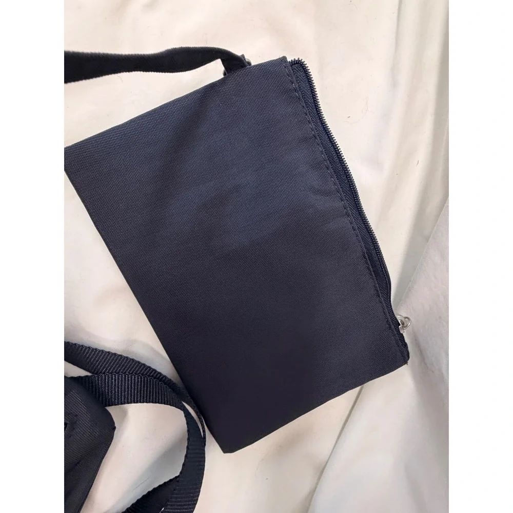 NWOT Baggallini Navy Blue Nylon Crossbody Bag with RFID Blocking&Wristlet Wallet